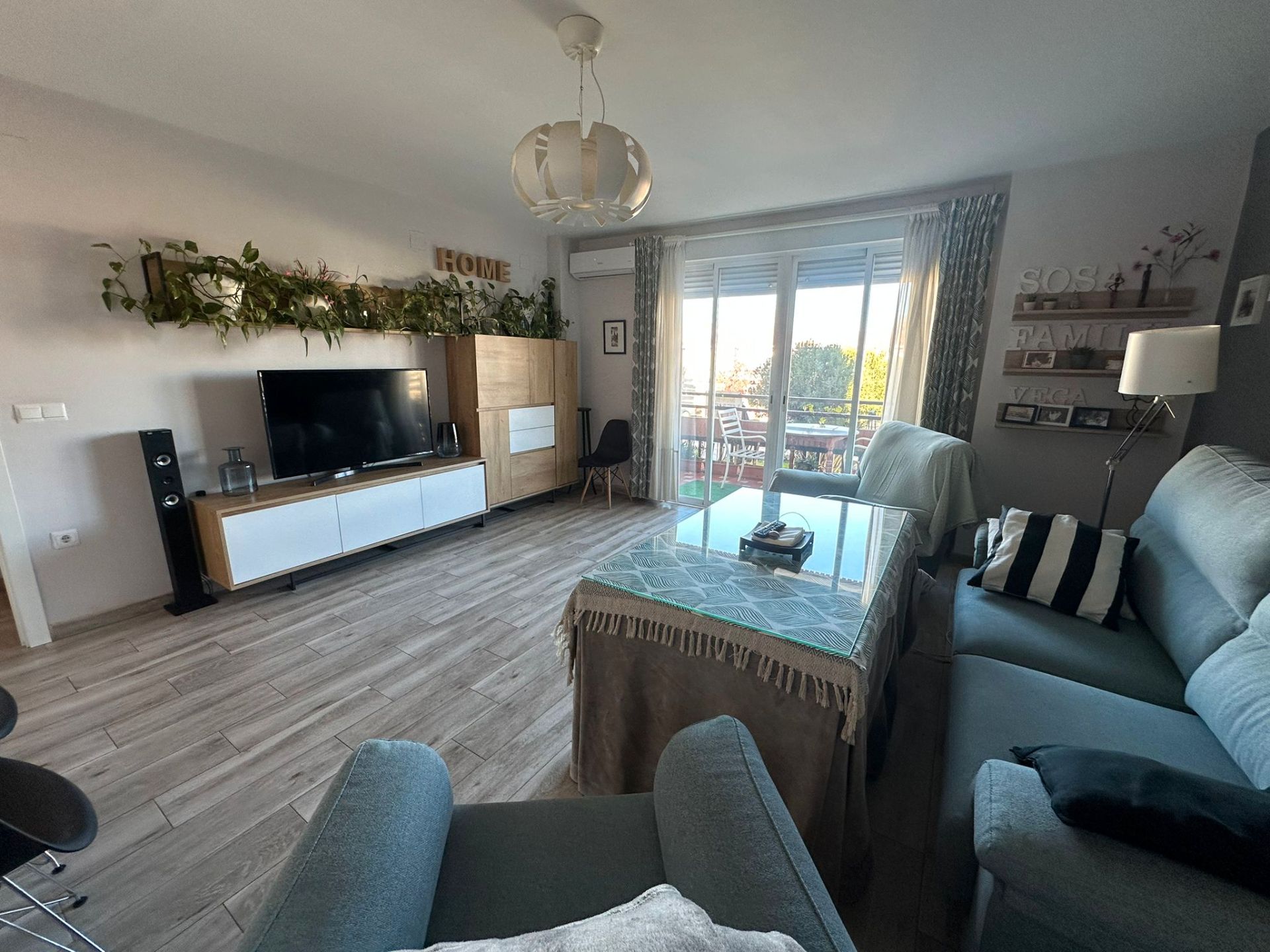 Living room of Flat for sale in Don Benito  with Air Conditioner and Terrace