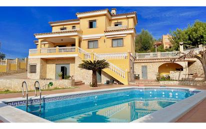 Exterior view of House or chalet for sale in Borriol  with Private garden, Terrace and Swimming Pool