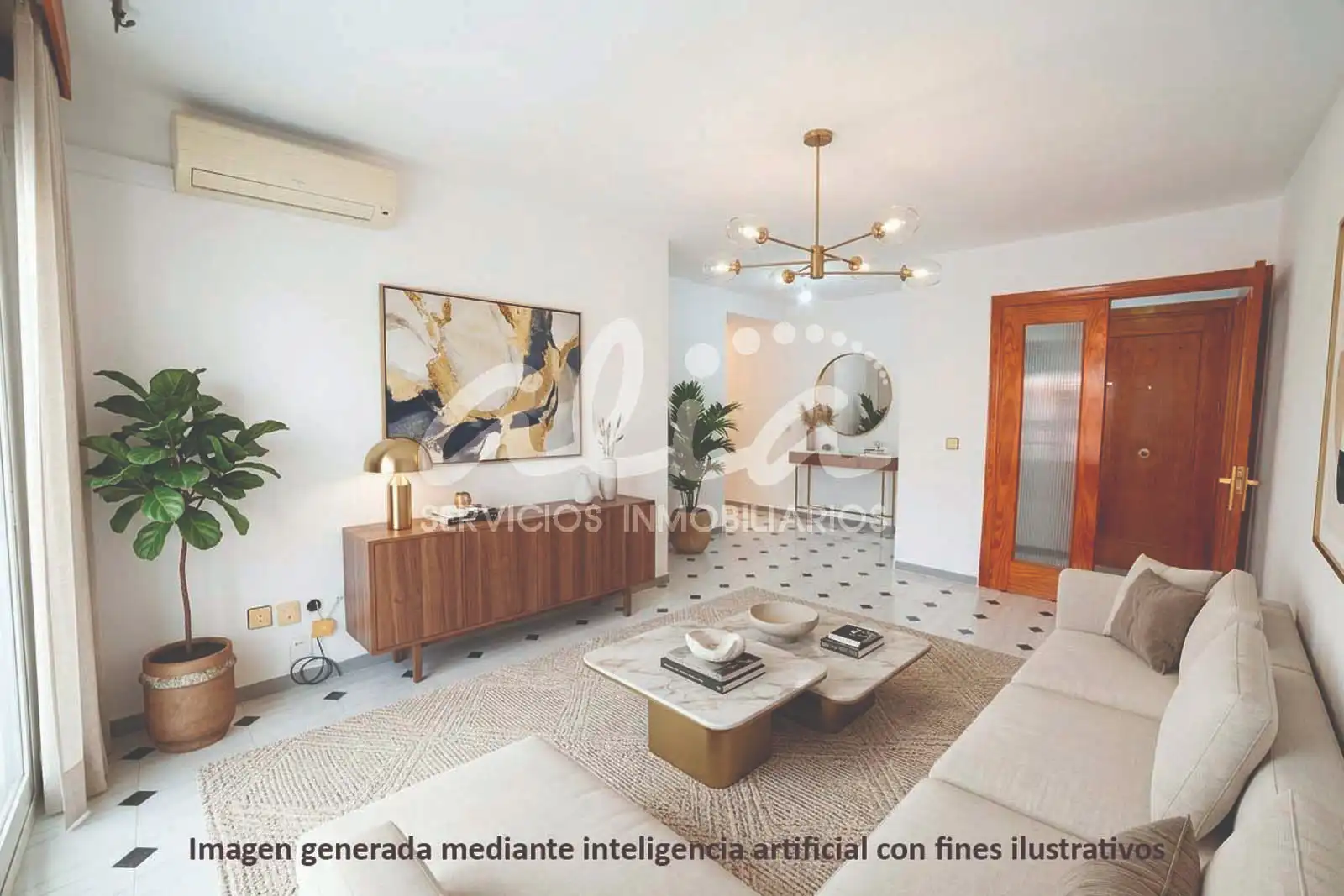 Living room of Flat for sale in Pinto  with Air Conditioner, Heating and Terrace