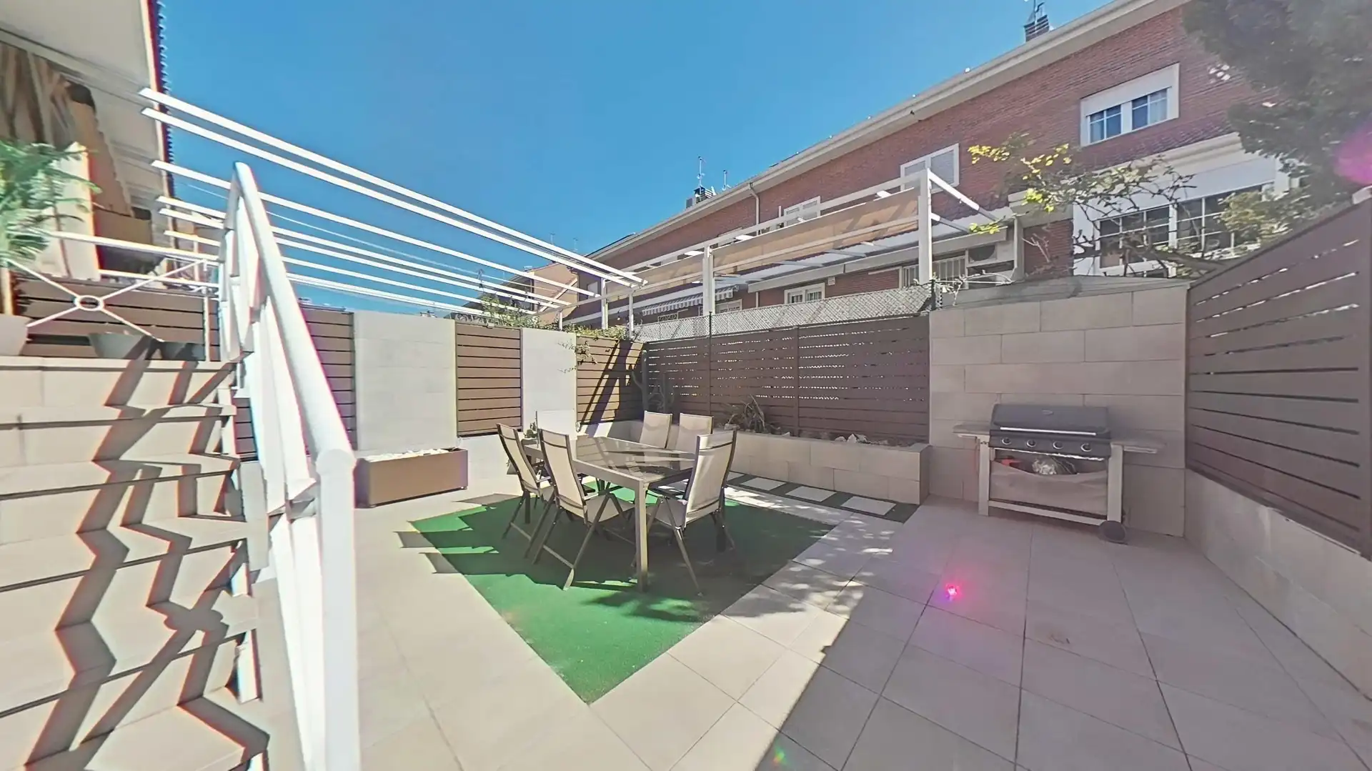 Terrace of Detached homes for sale in Alcorcón  with Air Conditioner, Heating and Private garden
