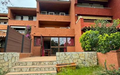 Exterior view of Single-family semi-detached for sale in Castell-Platja d'Aro  with Private garden, Terrace and Community pool