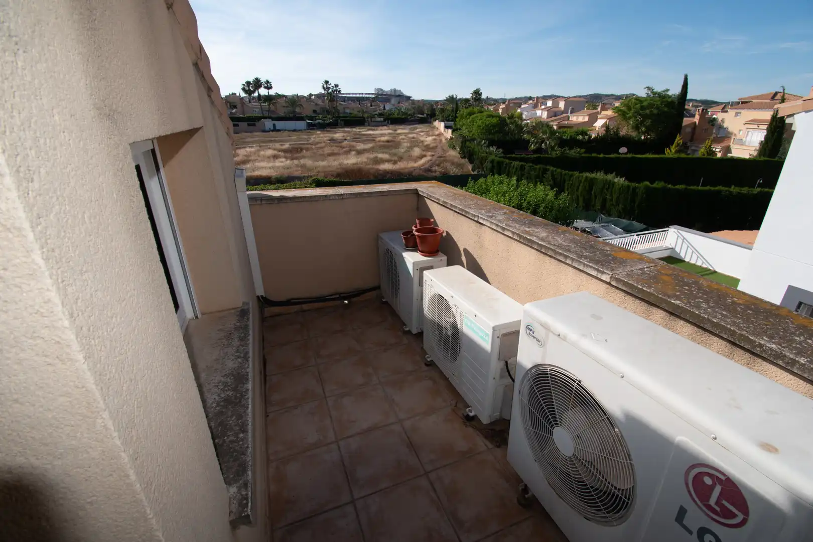 Terraza de Casa o chalet de alquiler en Murcia con Aire acondicionado, Calefacción y Jardín privado