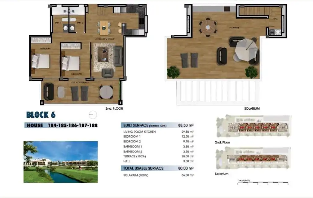 Penthouse with garden for sale in Las Lomas de Rame - Bahía Bella, imagen 2