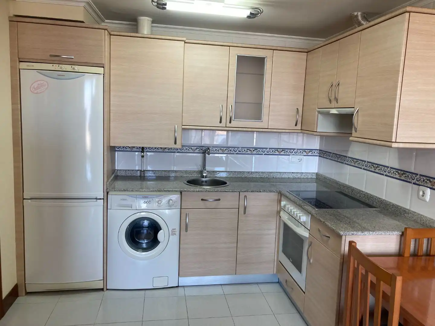 Cocina de Piso en venta en Santurtzi  con Terraza y Balcón