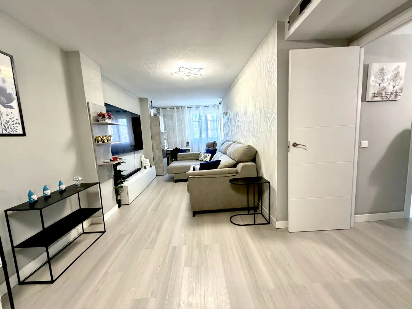 Wohnzimmer von Wohnung zum Verkauf in Coslada mit Privatgarten und Abstellraum