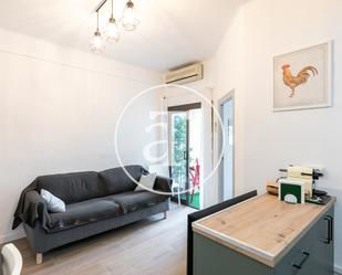 Living room of Flat to rent in  Barcelona Capital  with Air Conditioner and Balcony