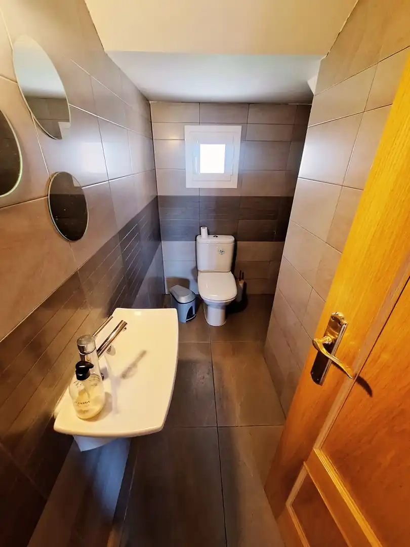 Baño de Casa o chalet en venta en El Tiemblo  con Aire acondicionado, Calefacción y Terraza