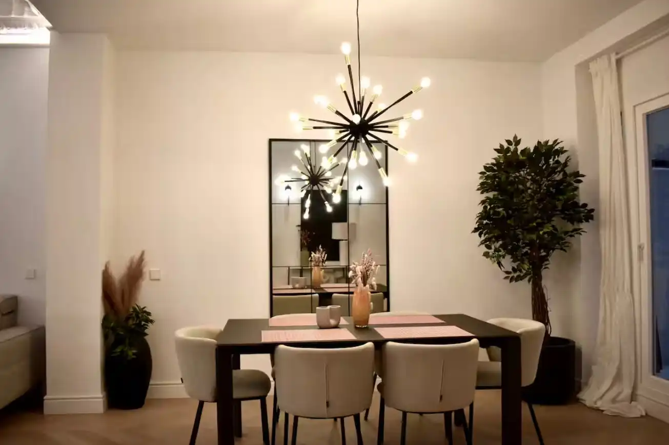Menjador de Apartament de lloguer en Valencia amb Aire condicionat, Calefacció i Parquet