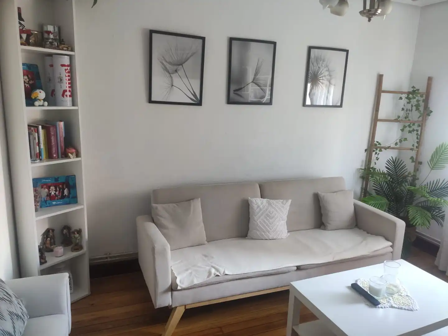 Wohnzimmer von Wohnung zum Verkauf in Bilbao  mit Heizung und Möbliert