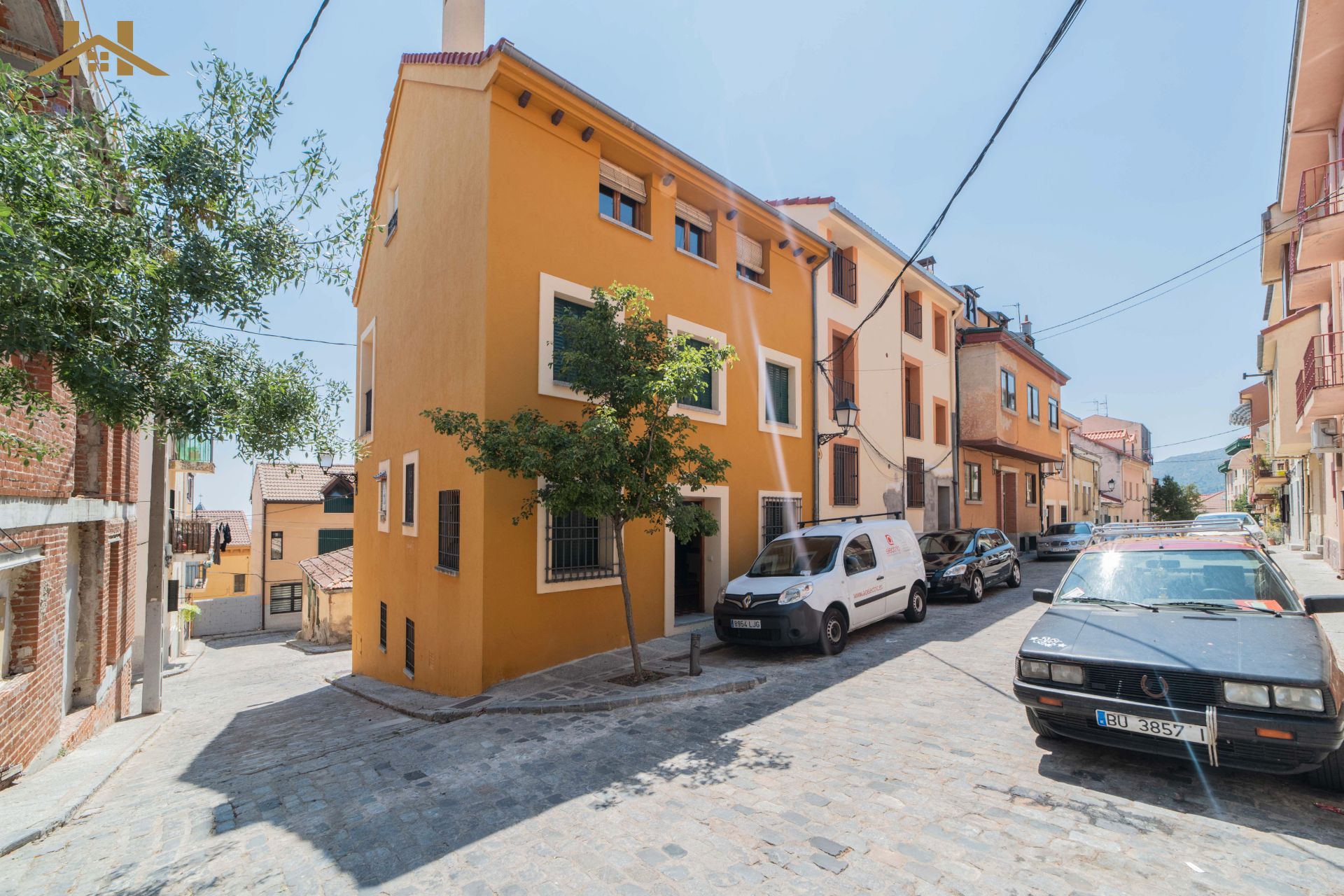 Exterior view of Single-family semi-detached for sale in San Lorenzo de El Escorial