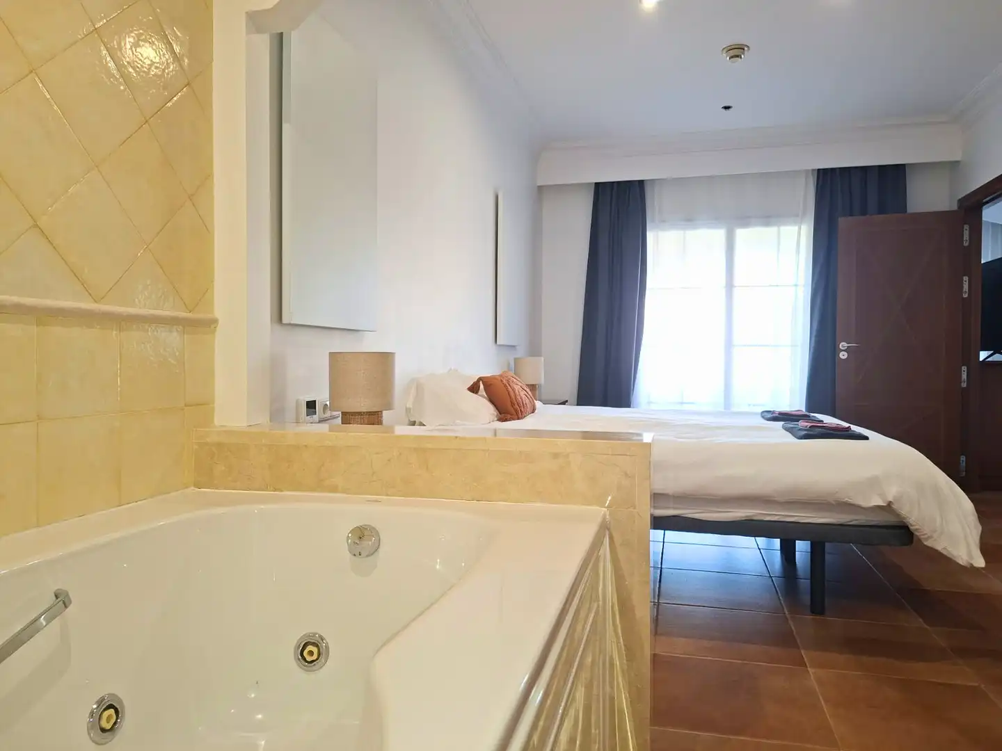 Schlafzimmer von Wohnungen zum Verkauf in Pedreguer mit Klimaanlage, Terrasse und Gemeinschaftspool