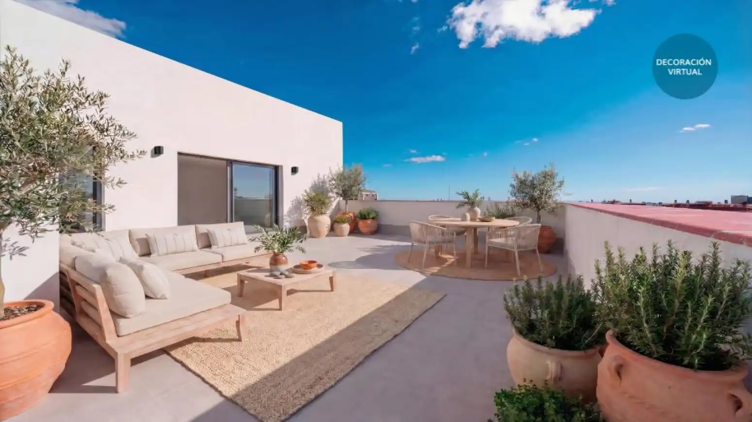 Terraza de Ático en venta en Viladecans con Aire acondicionado, Jardín privado y Parquet