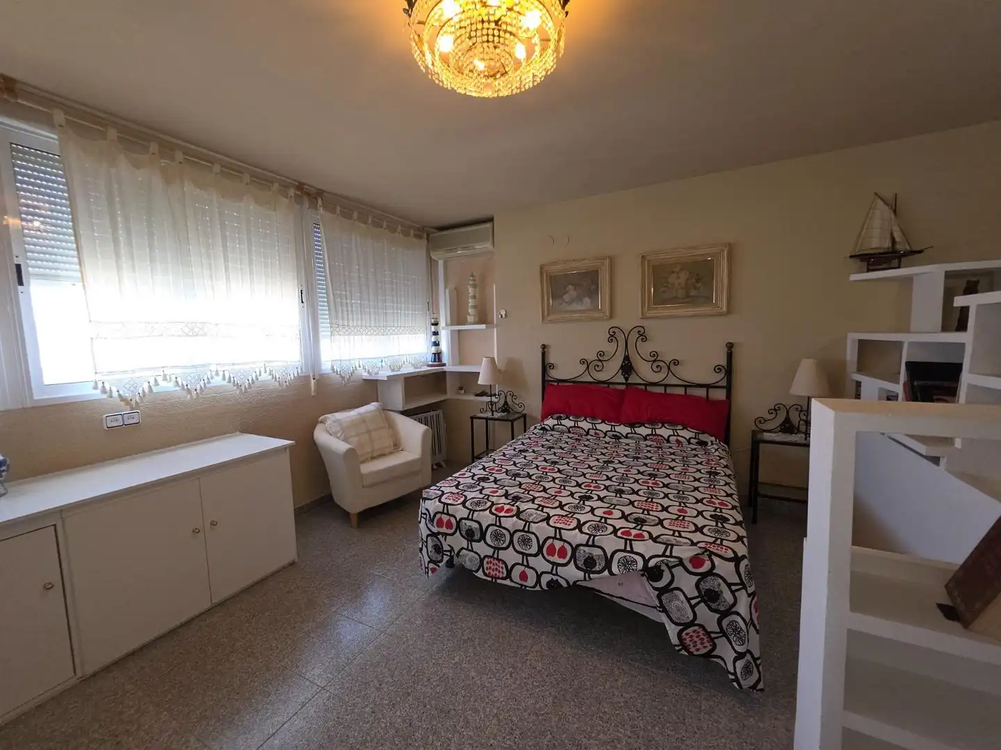 Bedroom of Detached homes for sale in Cullera  with Air Conditioner, Heating and Terrace
