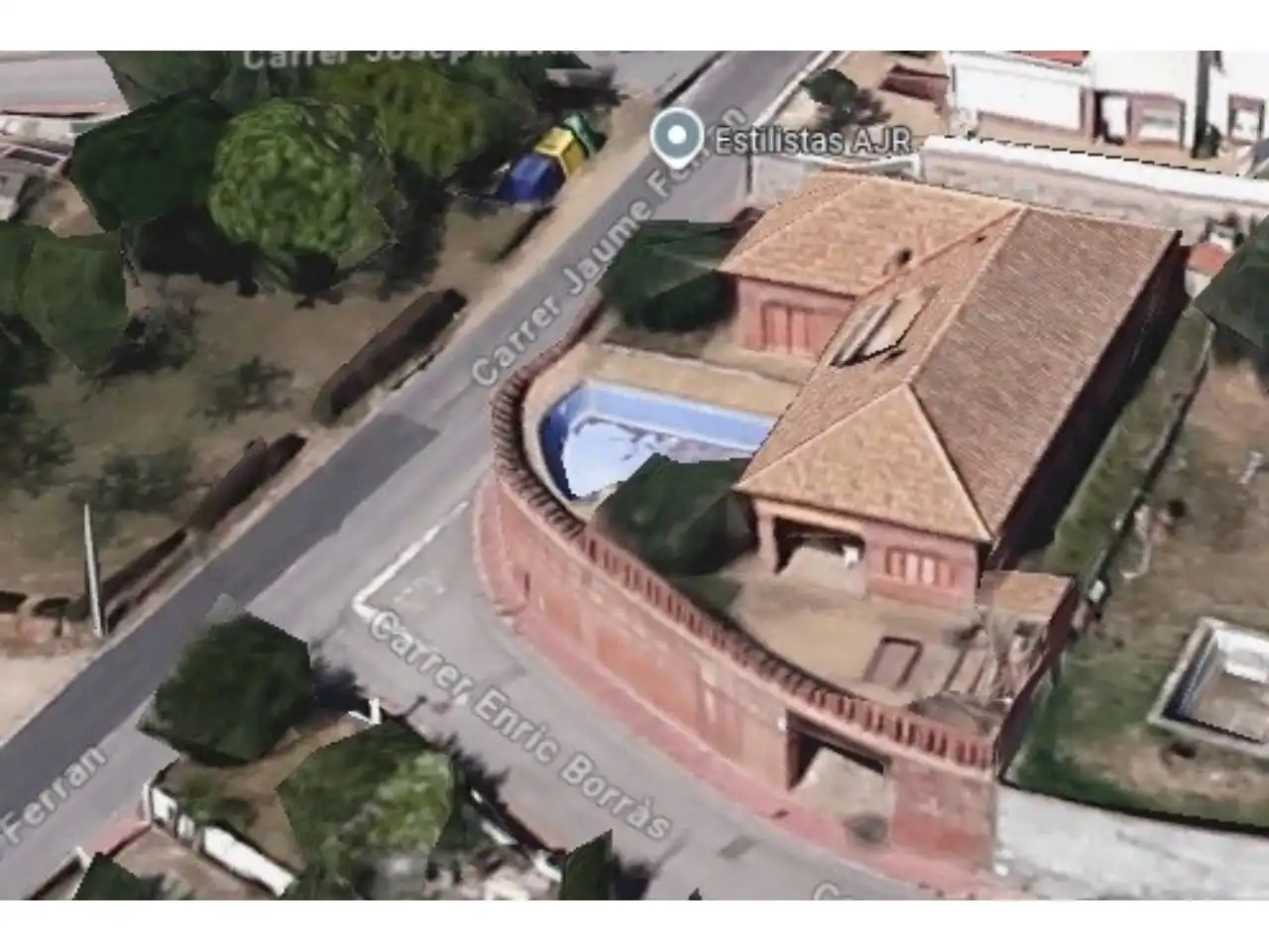 Vista exterior de Casa o xalet en venda en Caldes de Montbui amb Terrassa i Piscina