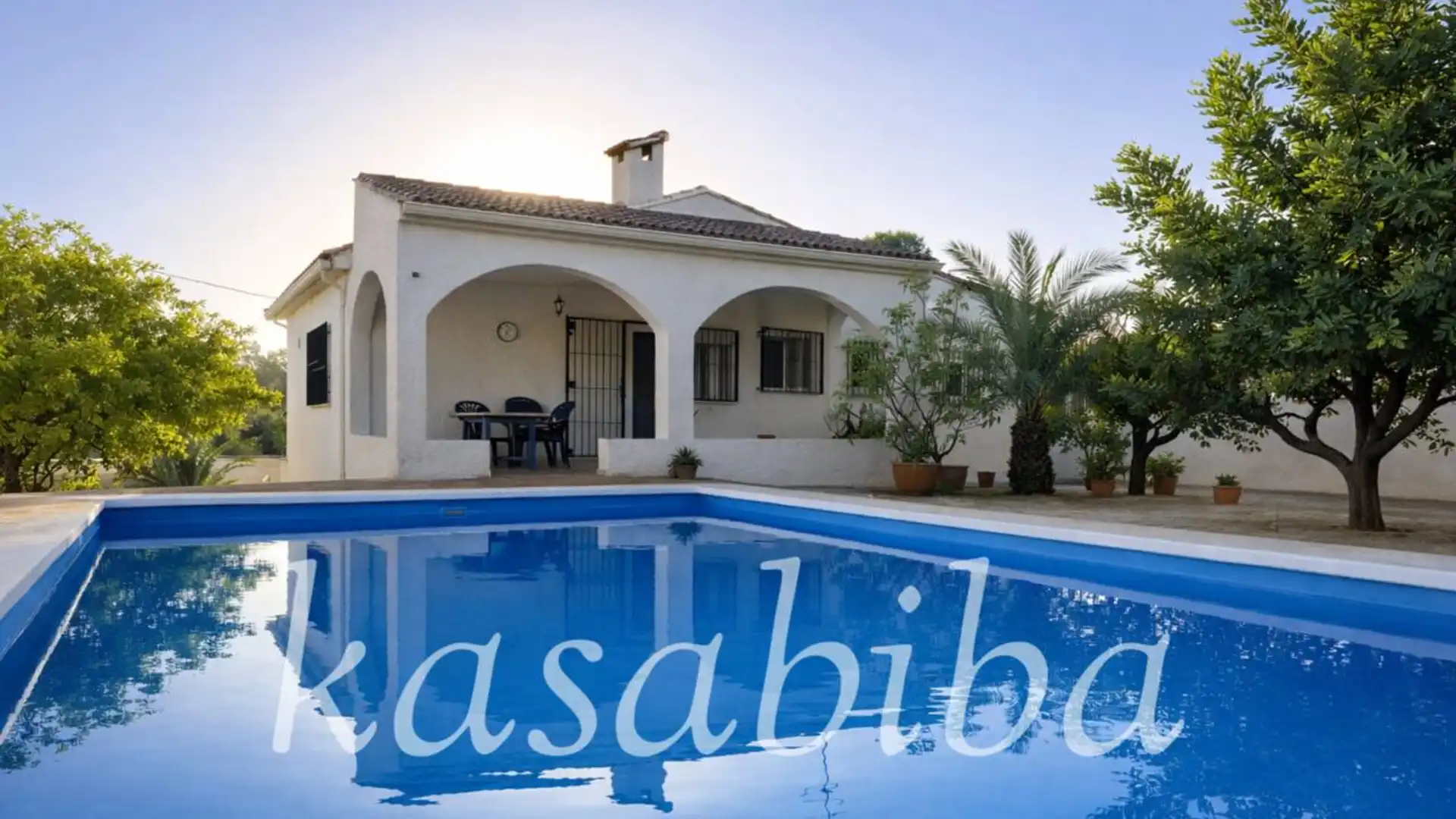 Swimming pool of Houses for sale in La Pobla de Vallbona  with Air Conditioner, Heating and Private garden