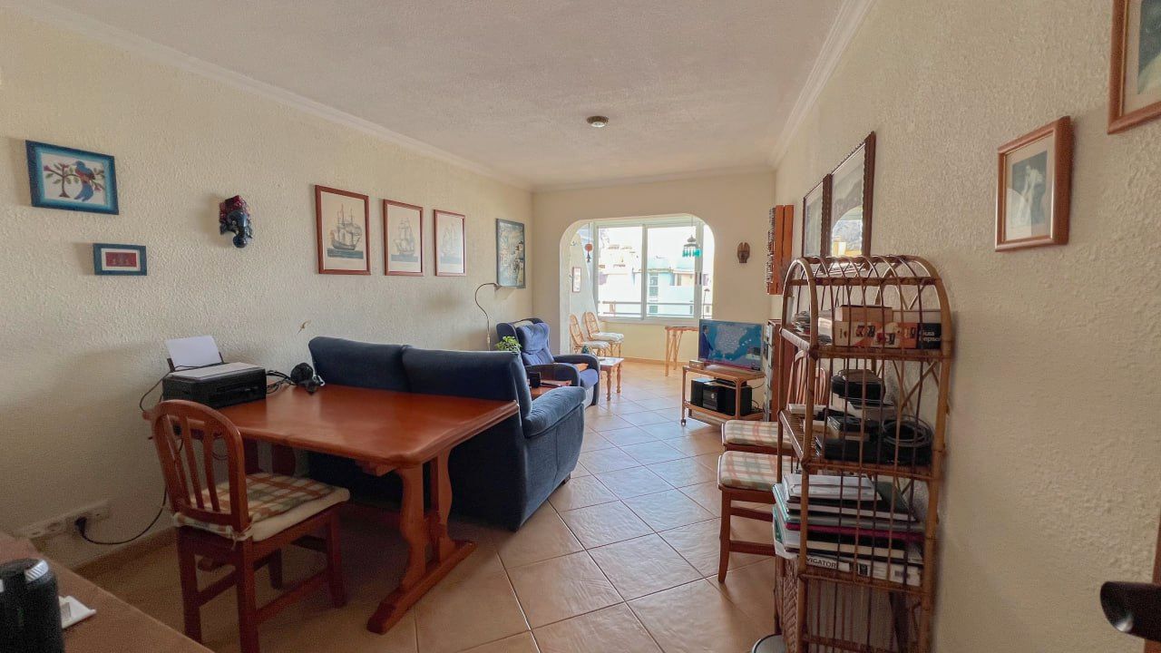 Living room of Apartment for sale in Calpe / Calp  with Air Conditioner, Heating and Private garden