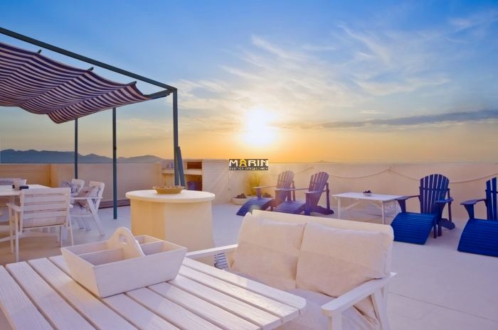 Terrassa de Àtic en venda en La Manga del Mar Menor amb Aire condicionat, Calefacció i Jardí privat