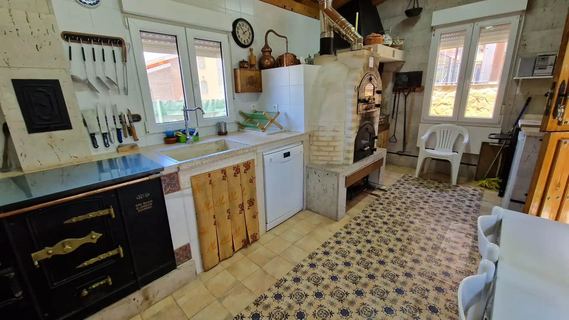 Cocina de Casa o chalet en venta en Carrión de los Condes con Calefacción, Jardín privado y Terraza