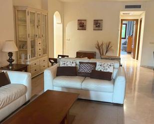 Living room of Flat for sale in Marbella  with Private garden, Terrace and Storage room