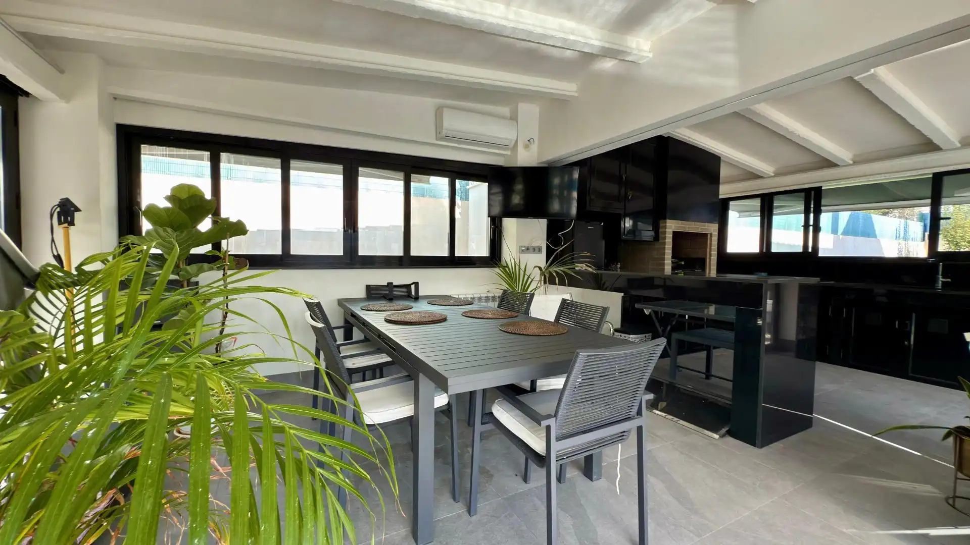Terraza de Casa o chalet en venta en Sant Joan d'Alacant con Aire acondicionado, Calefacción y Jardín privado