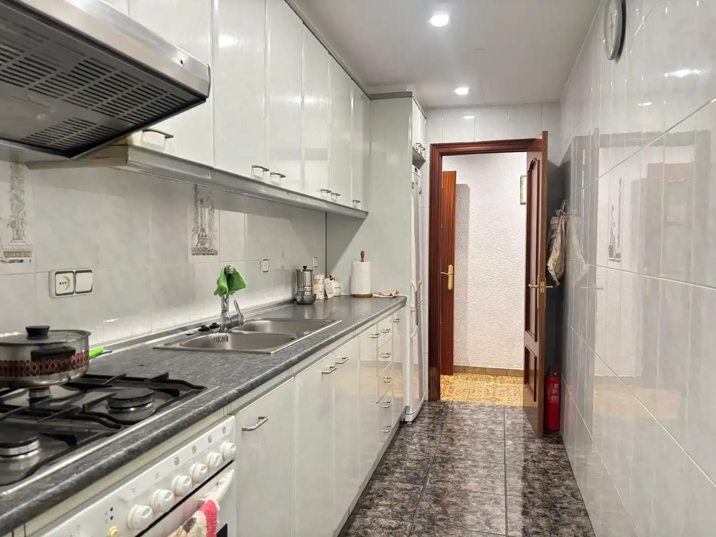 Kitchen of Apartments for sale in Mataró  with Air Conditioner and Balcony