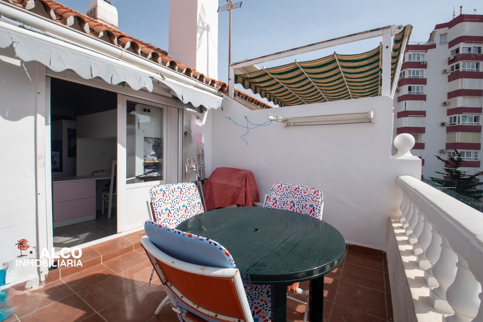 Terrace of Duplex for sale in Torrox  with Air Conditioner, Terrace and Swimming Pool