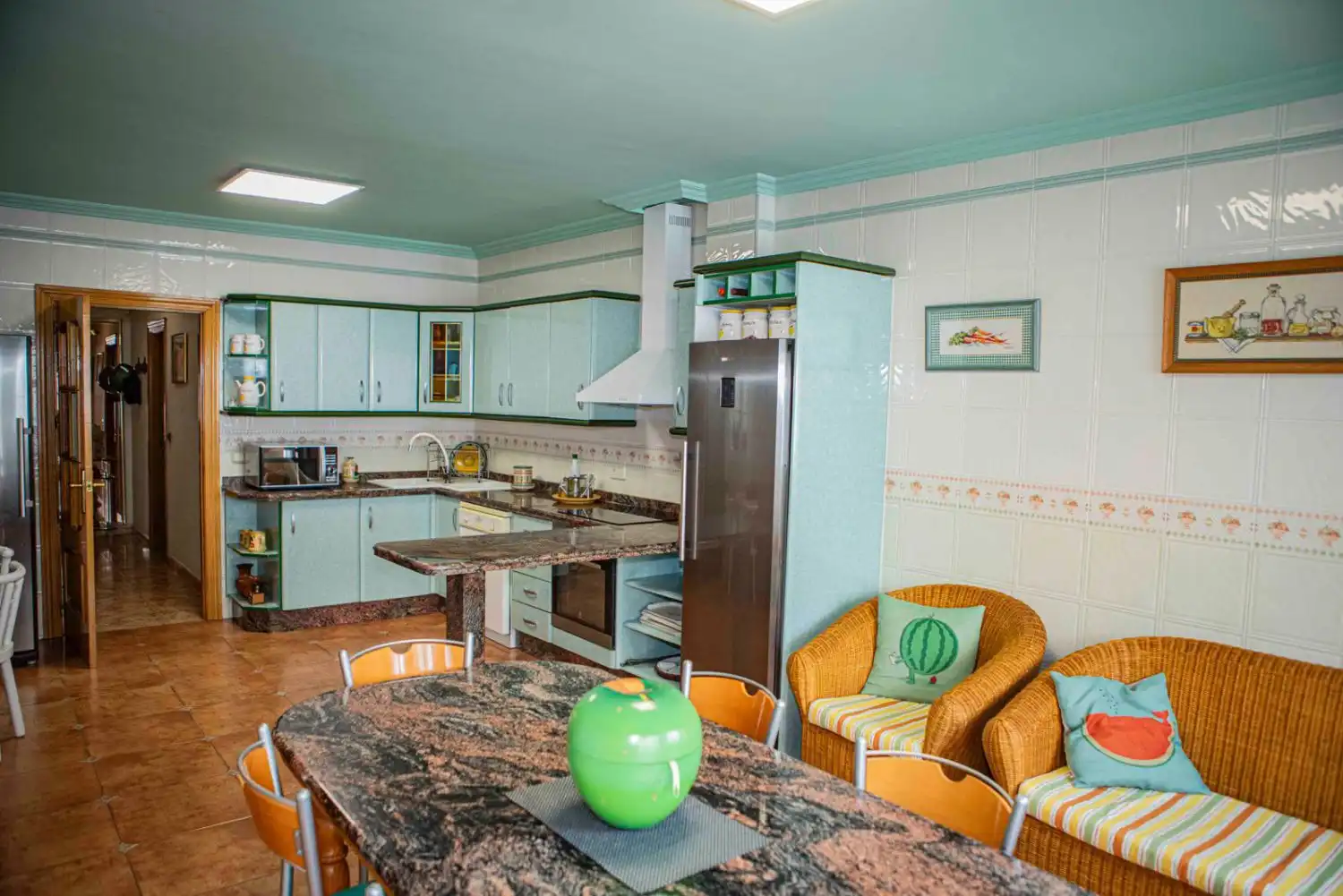 Casa a schiera con terrazza in vendita a hermanos pinzón, imagen 4