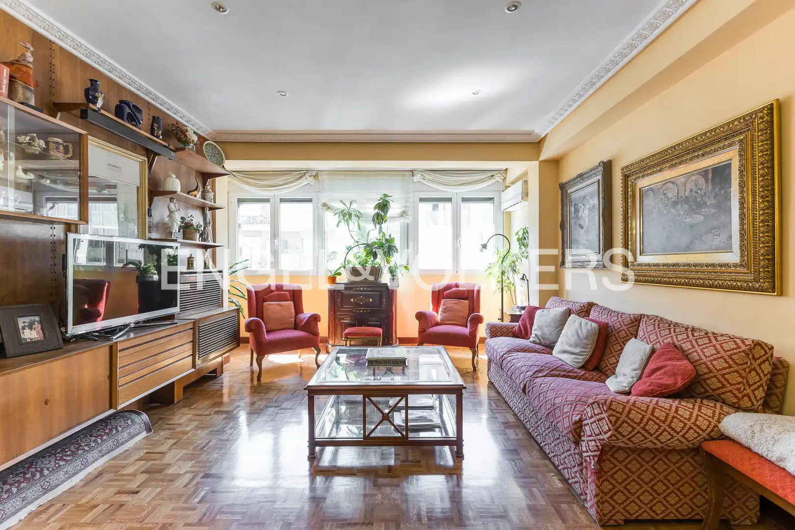 Sala de estar de Piso en venta en Madrid con Aire acondicionado, Calefacción y Parquet