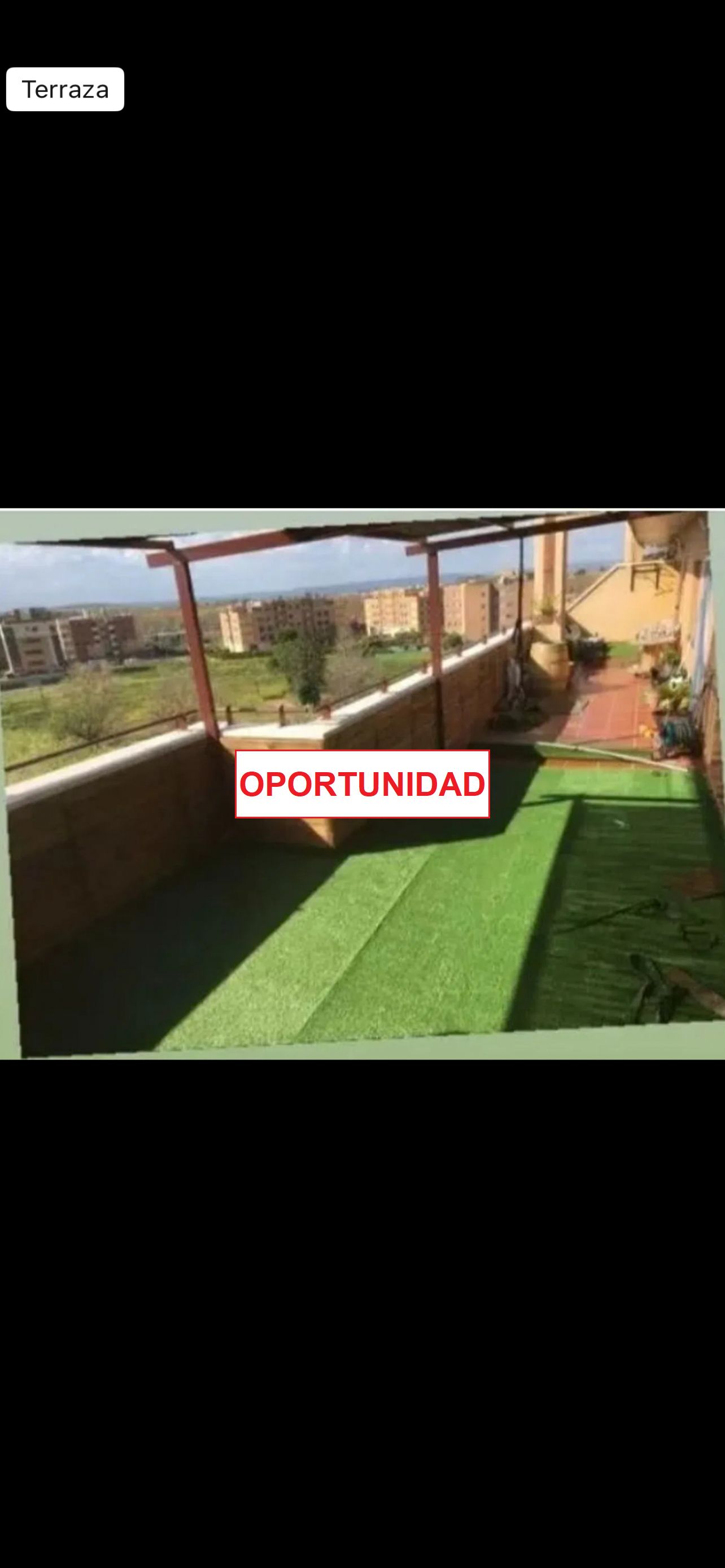 Jardí de Àtic de lloguer en Ciudad Real Capital amb Aire condicionat, Calefacció i Terrassa