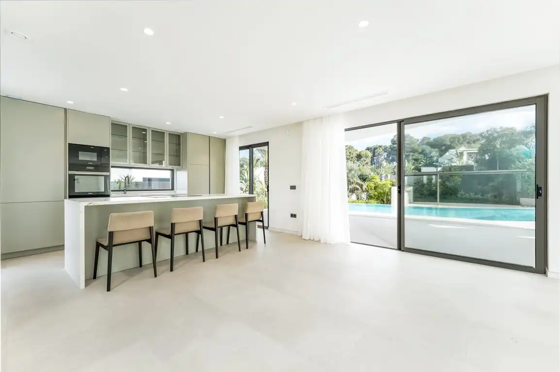 Cocina de Casa o chalet en venta en Jávea / Xàbia con Aire acondicionado, Jardín privado y Terraza