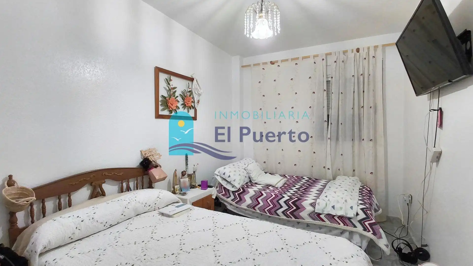 Schlafzimmer von Maisonette zum Verkauf in Mazarrón mit Klimaanlage, Privatgarten und Terrasse
