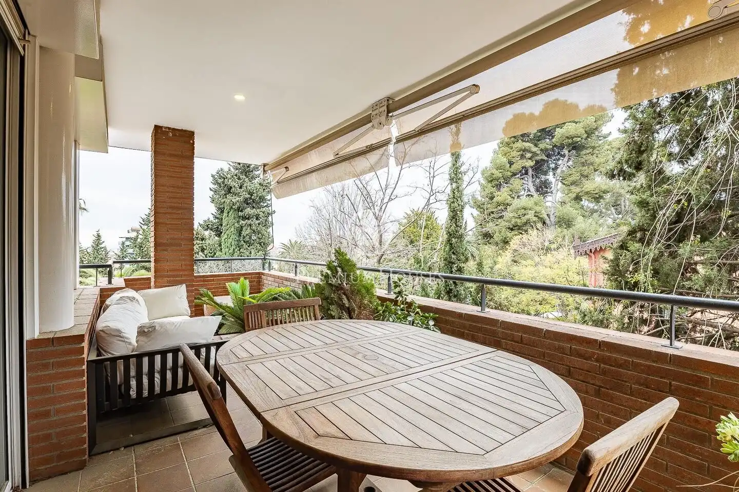 Terrace of Flat for sale in Esplugues de Llobregat  with Air Conditioner, Heating and Private garden