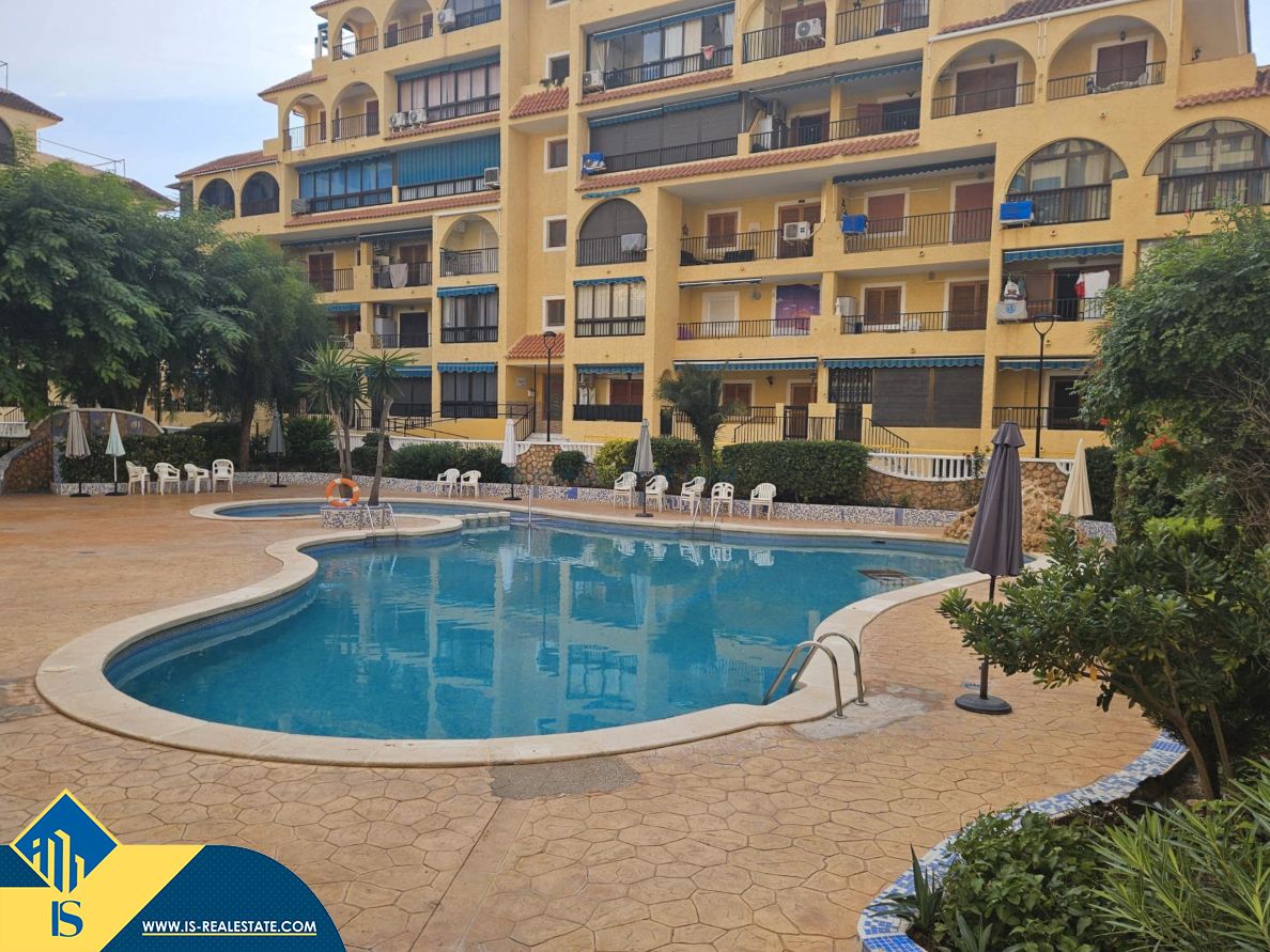 Swimming pool of Study for sale in Torrevieja  with Air Conditioner, Heating and Terrace