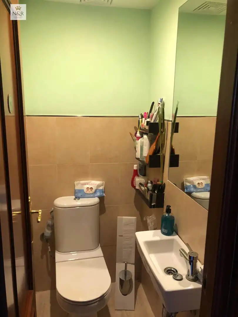 Bany de Casa adosada de lloguer en Alcúdia amb Aire condicionat, Jardí privat i Terrassa