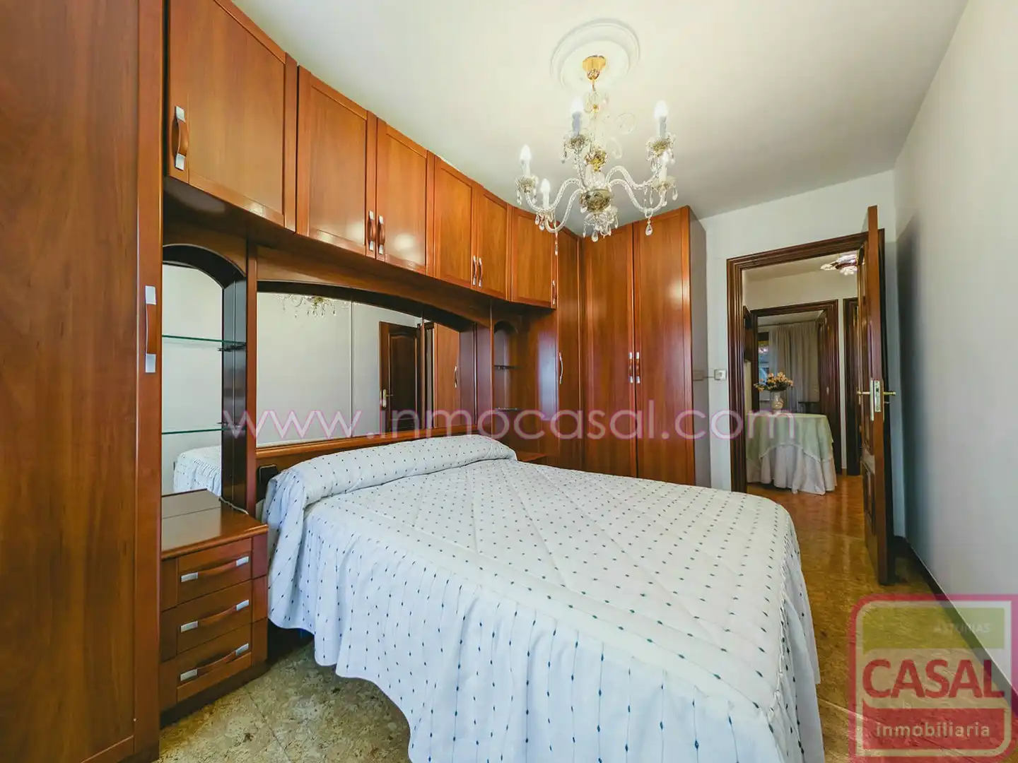 Bedroom of Flat for sale in Langreo  with Heating, Terrace and Storage room