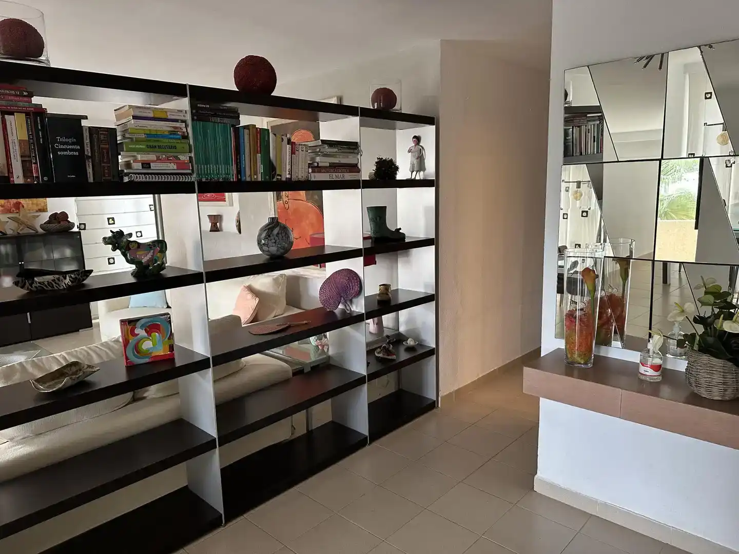 Living room of Flat for rent in Pollença  with Air Conditioner, Swimming Pool and Balcony