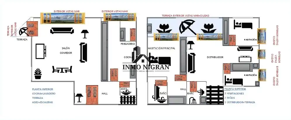 Dúplex en venta en Vigo  con Calefacción y Terraza