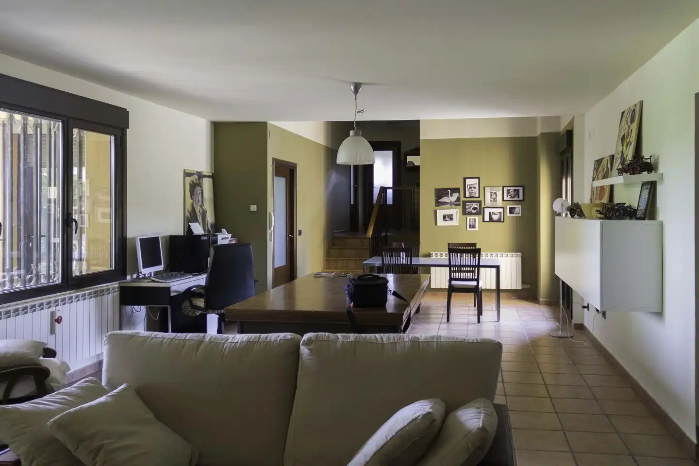 Sala d'estar de Casa o xalet en venda en Alfaro amb Aire condicionat, Calefacció i Jardí privat