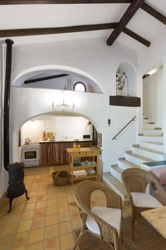 Cocina de Finca rústica en venta en Teulada con Calefacción, Jardín privado y Terraza