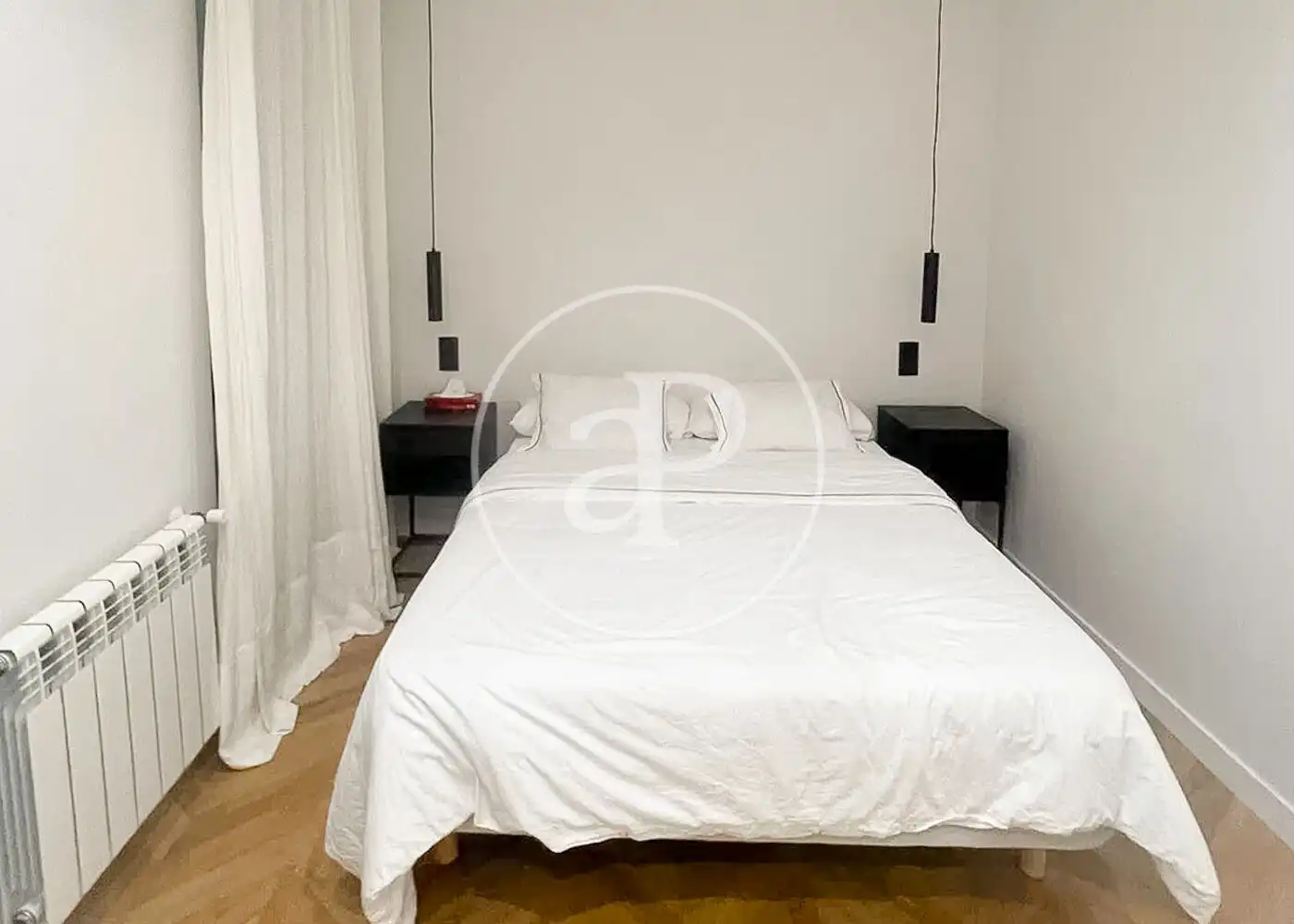 Schlafzimmer von Wohnung zum Verkauf in Madrid mit Klimaanlage, Heizung und Terrasse