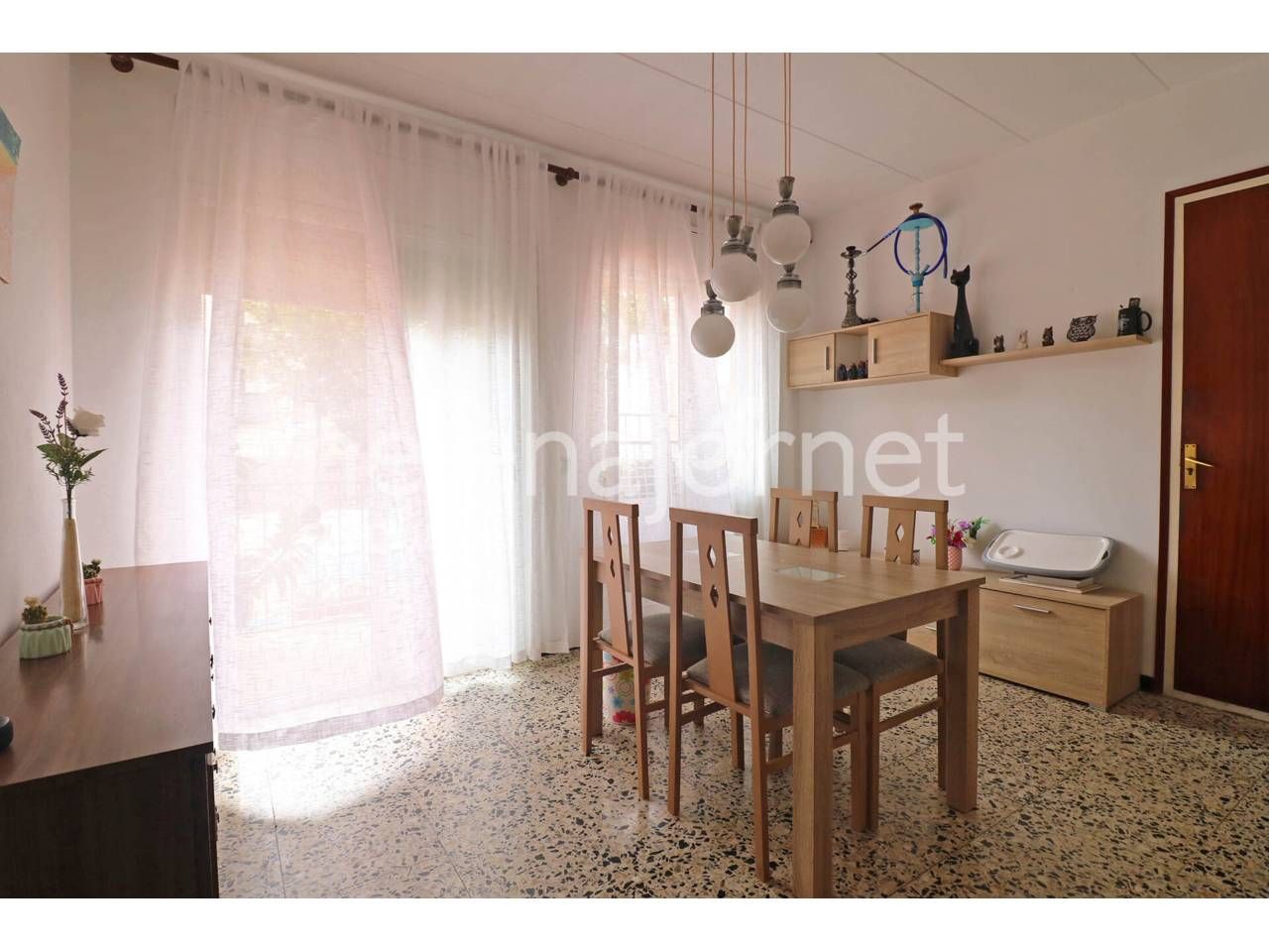 Menjador de Casa adosada en venda en Sant Feliu de Guíxols amb Calefacció, Terrassa i Alarma