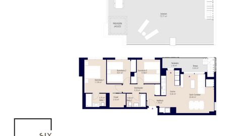 Foto 4 de Ático en venta en Paus - Poligono San Blas, Alicante / Alacant
