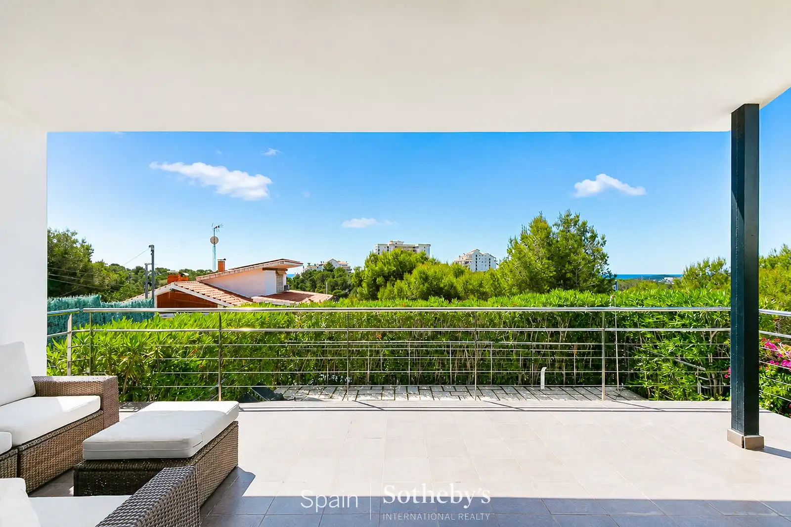 Terrace of Houses for sale in Sant Pere de Ribes  with Air Conditioner, Heating and Private garden