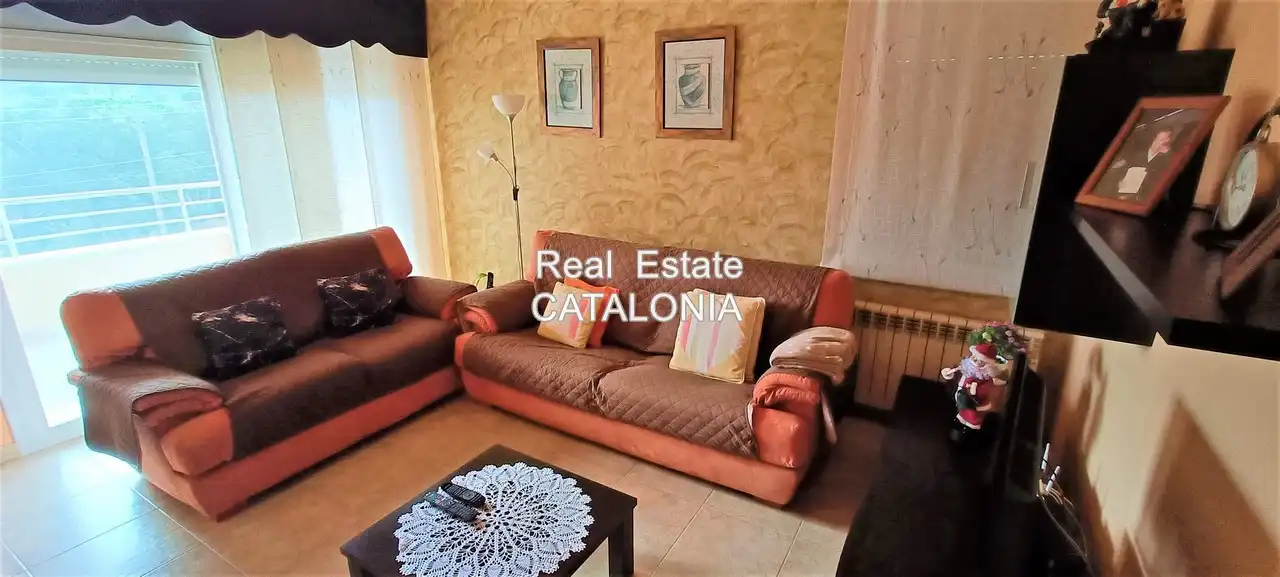 Sala d'estar de Casa o xalet en venda en Lloret de Mar amb Calefacció, Jardí privat i Terrassa