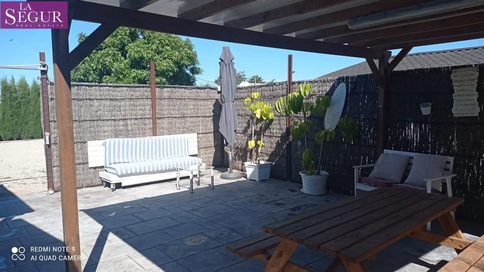 Terrassa de Finca rústica en venda en Vejer de la Frontera amb Aire condicionat, Jardí privat i Terrassa
