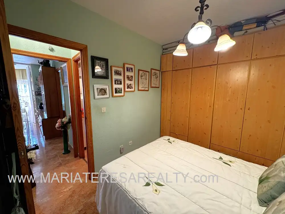 Habitación de Apartamento en venta en Los Alcázares con Aire acondicionado, Jardín privado y Amueblado