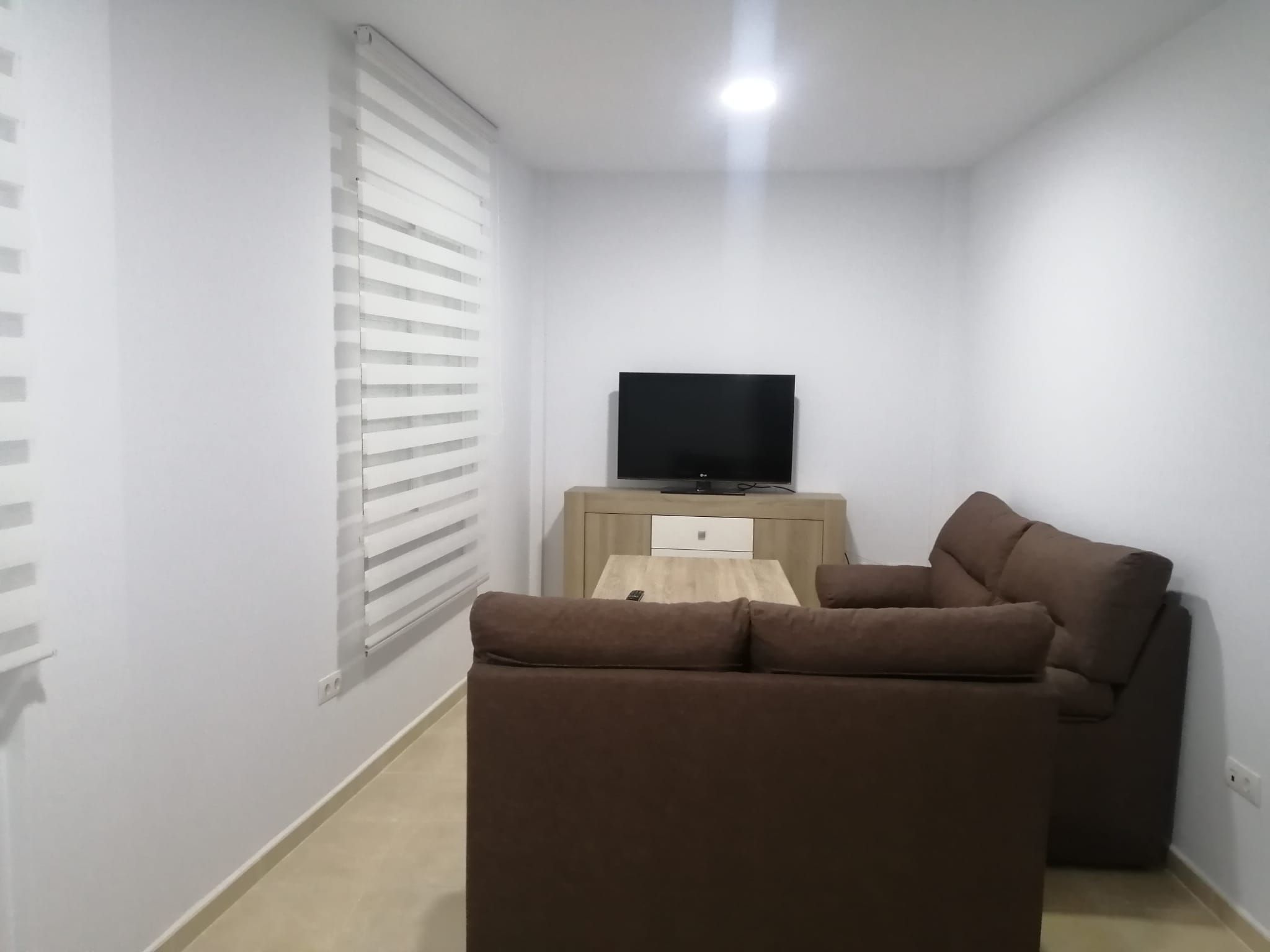 Living room of Apartment to rent in Villanueva de la Serena  with Heating, Furnished and Oven