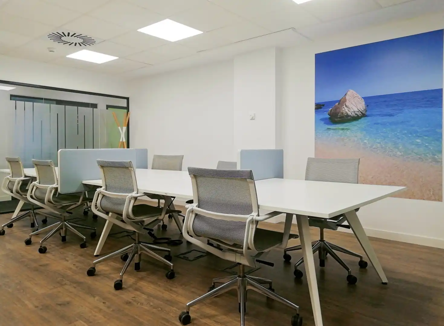 Büro zur Miete in Murcia mit Klimaanlage, Heizung und Möbliert