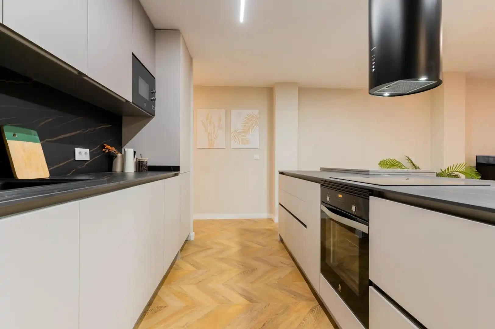 Kitchen of Flat for rent in Valencia  with Air Conditioner, Heating and Storage room