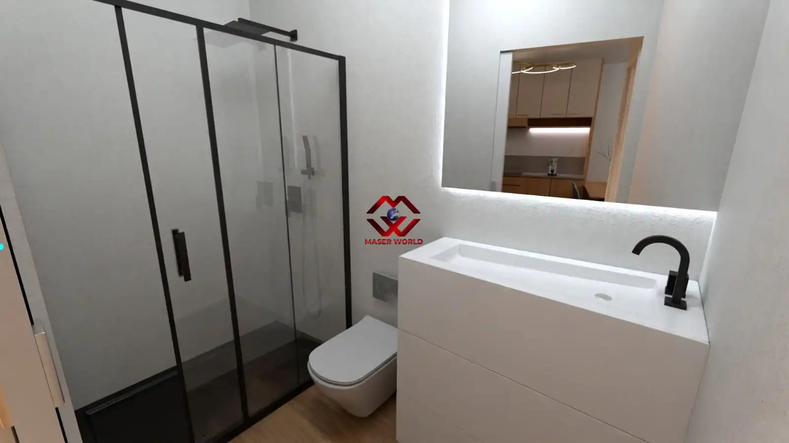 Baño de Apartamento en venta en Mazarrón